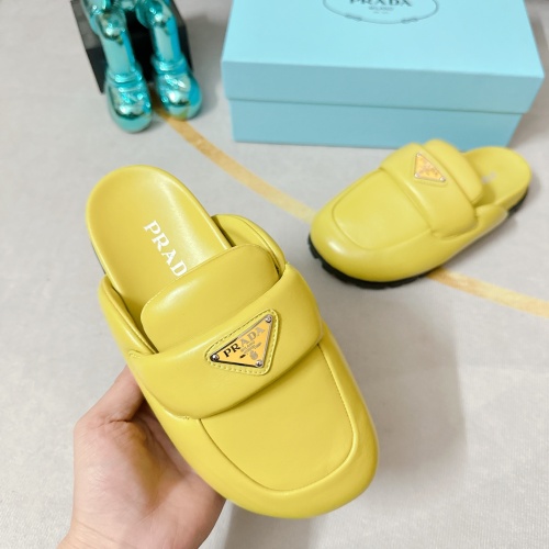 Prada Slippers For Women #1067106 $105.00 USD, Wholesale Replica Prada Slippers