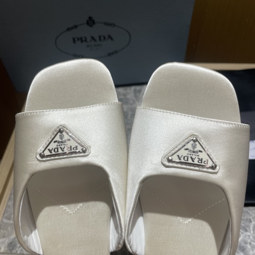 Replica Prada Slippers For Women #1067191 $92.00 USD for Wholesale