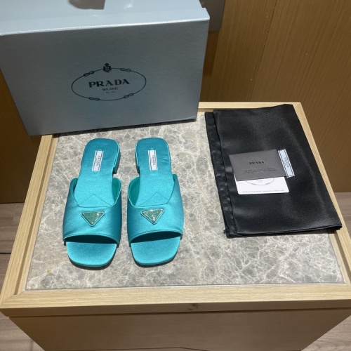 Replica Prada Slippers For Women #1067198 $92.00 USD for Wholesale