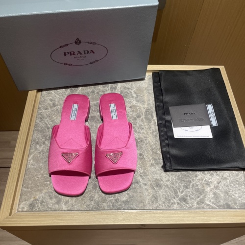 Replica Prada Slippers For Women #1067199 $92.00 USD for Wholesale