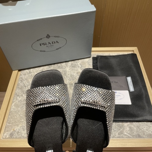 Replica Prada Slippers For Women #1067220 $98.00 USD for Wholesale