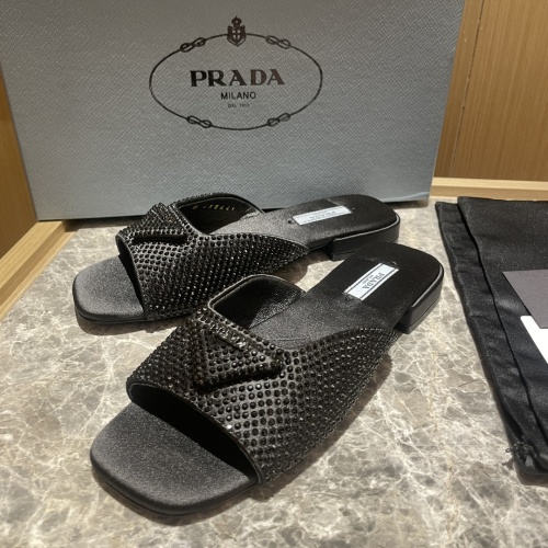 Replica Prada Slippers For Women #1067221 $98.00 USD for Wholesale