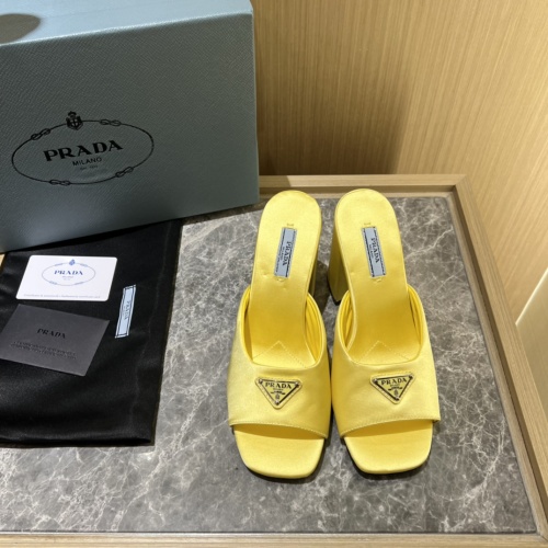 Replica Prada Slippers For Women #1067252 $92.00 USD for Wholesale