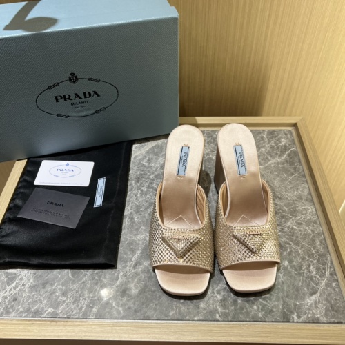 Replica Prada Slippers For Women #1067271 $98.00 USD for Wholesale