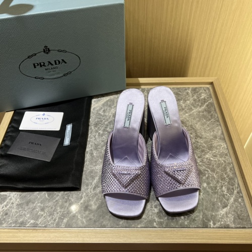 Replica Prada Slippers For Women #1067276 $98.00 USD for Wholesale