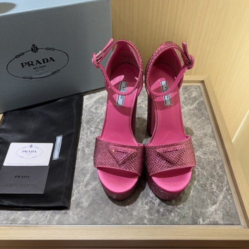 Replica Prada Sandal For Women #1067296 $118.00 USD for Wholesale