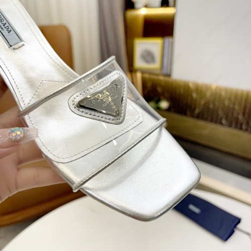 Replica Prada Slippers For Women #1067455 $76.00 USD for Wholesale