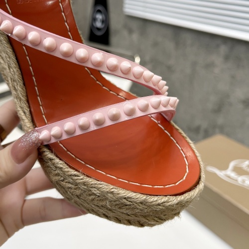 Replica Christian Louboutin Sandal For Women #1067558 $96.00 USD for Wholesale