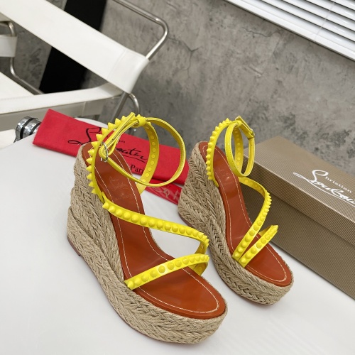 Replica Christian Louboutin Sandal For Women #1067559 $96.00 USD for Wholesale