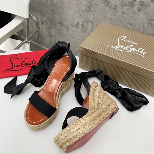 Replica Christian Louboutin Sandal For Women #1067562 $96.00 USD for Wholesale
