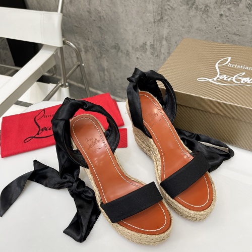 Replica Christian Louboutin Sandal For Women #1067562 $96.00 USD for Wholesale