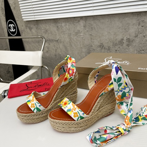 Replica Christian Louboutin Sandal For Women #1067564 $96.00 USD for Wholesale