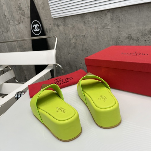 Replica Valentino Slippers For Women #1067614 $80.00 USD for Wholesale