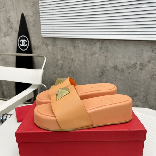 Replica Valentino Slippers For Women #1067616 $80.00 USD for Wholesale