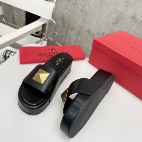 Replica Valentino Slippers For Women #1067620 $80.00 USD for Wholesale