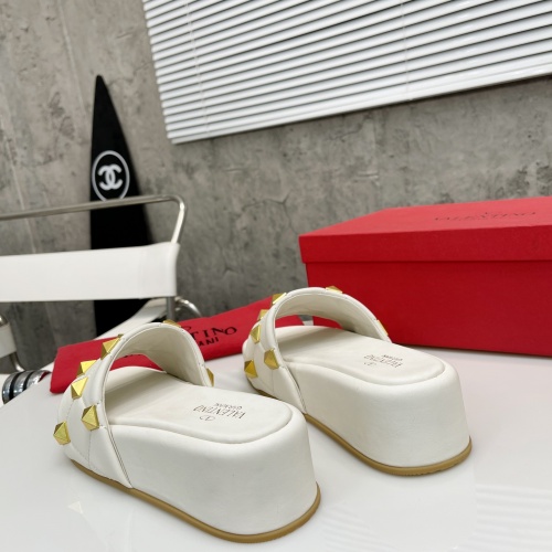 Replica Valentino Slippers For Women #1067629 $82.00 USD for Wholesale