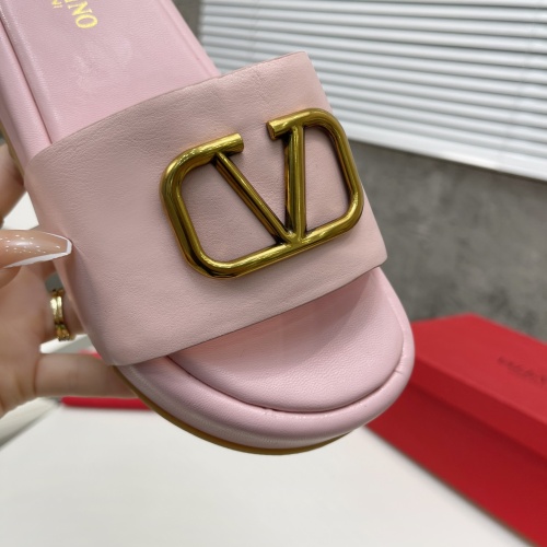 Replica Valentino Slippers For Women #1067632 $80.00 USD for Wholesale