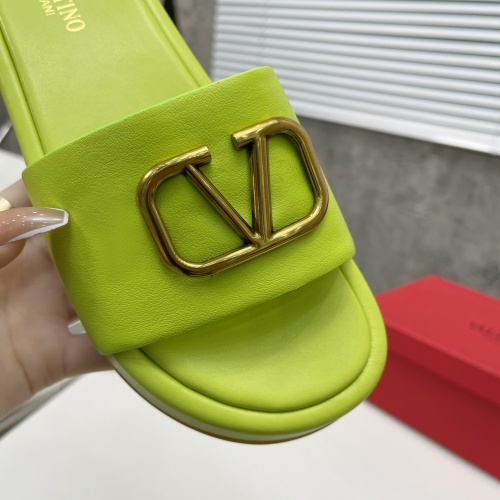 Replica Valentino Slippers For Women #1067634 $80.00 USD for Wholesale