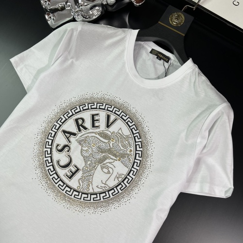 Replica Versace T-Shirts Short Sleeved For Men #1067993 $42.00 USD for Wholesale