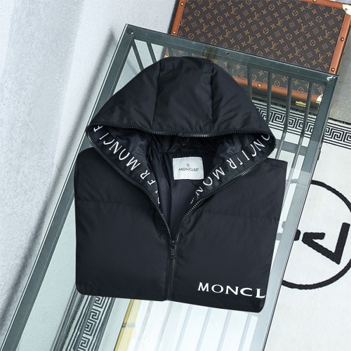 Replica Moncler Down Feather Coat Long Sleeved For Men #1068113 $160.00 USD for Wholesale