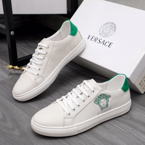 Versace Casual Shoes For Men #1068138 $72.00 USD, Wholesale Replica Versace Casual Shoes