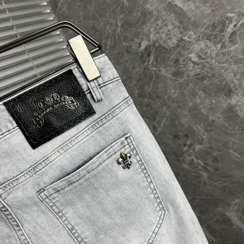 Replica Chrome Hearts Jeans For Men #1068211 $60.00 USD for Wholesale
