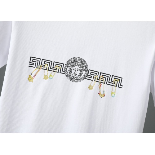 Replica Versace T-Shirts Short Sleeved For Men #1068240 $25.00 USD for Wholesale