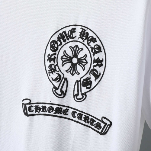 Replica Chrome Hearts T-Shirts Short Sleeved For Men #1068242 $25.00 USD for Wholesale