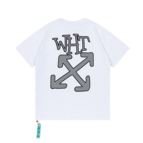 Off-White T-Shirts Short Sleeved For Unisex #1068245 $27.00 USD, Wholesale Replica Off-White T-Shirts