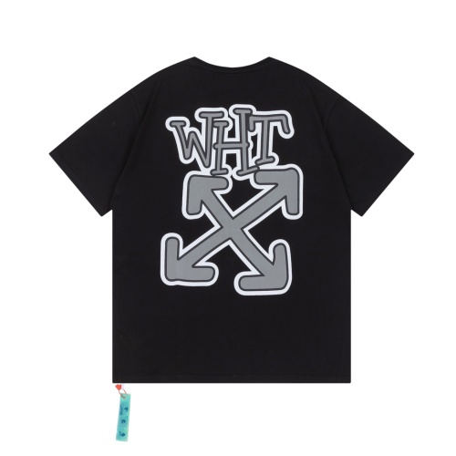 Off-White T-Shirts Short Sleeved For Unisex #1068246 $27.00 USD, Wholesale Replica Off-White T-Shirts