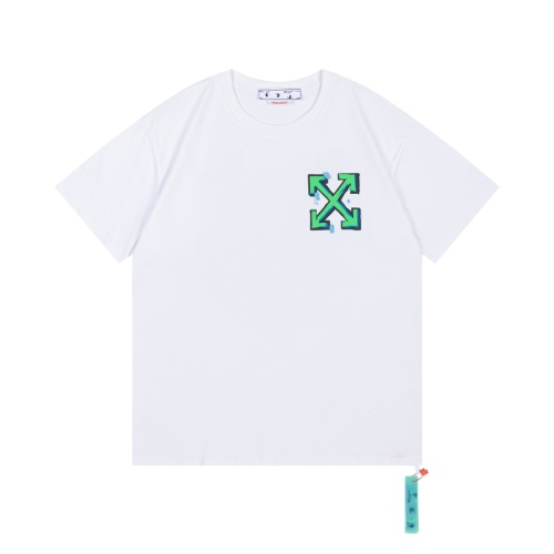 Replica Off-White T-Shirts Short Sleeved For Unisex #1068247 $27.00 USD for Wholesale