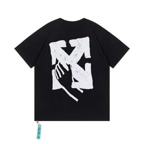 Off-White T-Shirts Short Sleeved For Unisex #1068250 $27.00 USD, Wholesale Replica Off-White T-Shirts