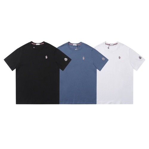 Replica Moncler T-Shirts Short Sleeved For Men #1068261 $29.00 USD for Wholesale