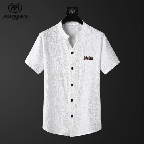 Replica Balenciaga Fashion Tracksuits Short Sleeved For Men #1068442 $72.00 USD for Wholesale