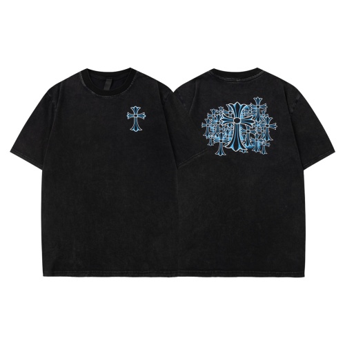 Chrome Hearts T-Shirts Short Sleeved For Unisex #1068547 $34.00 USD, Wholesale Replica Chrome Hearts T-Shirts