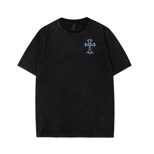 Replica Chrome Hearts T-Shirts Short Sleeved For Unisex #1068547 $34.00 USD for Wholesale