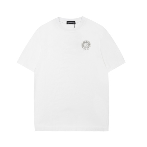 Replica Chrome Hearts T-Shirts Short Sleeved For Unisex #1068548 $34.00 USD for Wholesale