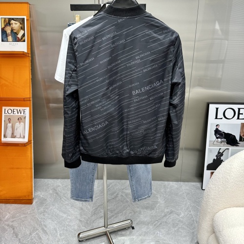 Replica Balenciaga Jackets Long Sleeved For Men #1068619 $105.00 USD for Wholesale
