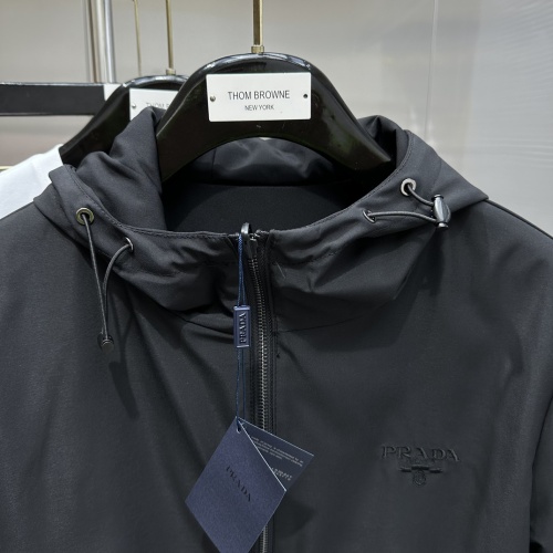 Replica Prada New Jackets Long Sleeved For Men #1068628 $105.00 USD for Wholesale