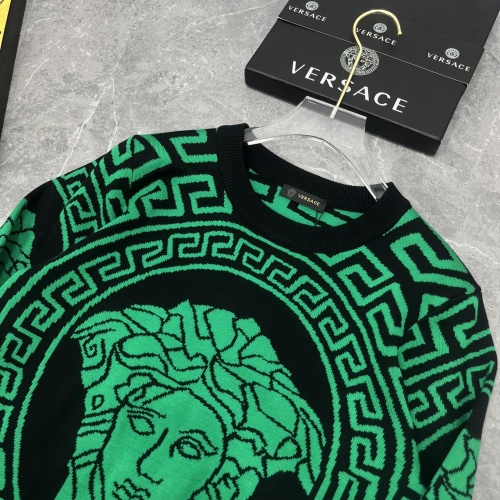 Replica Versace Sweaters Long Sleeved For Men #1068677 $68.00 USD for Wholesale