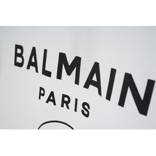 Replica Balmain T-Shirts Short Sleeved For Unisex #1069038 $29.00 USD for Wholesale