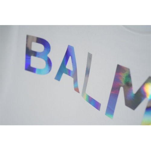Replica Balmain T-Shirts Short Sleeved For Unisex #1069041 $32.00 USD for Wholesale
