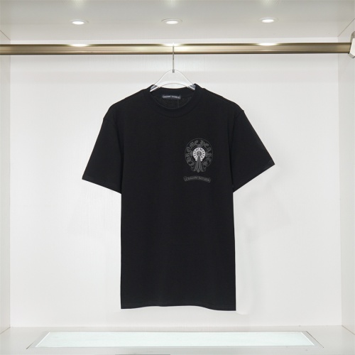 Replica Chrome Hearts T-Shirts Short Sleeved For Unisex #1069057 $32.00 USD for Wholesale