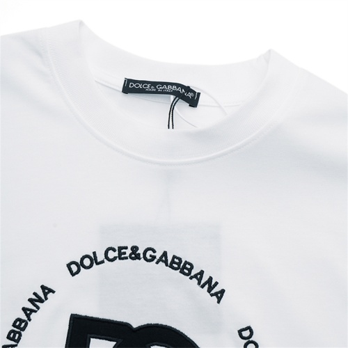 Replica Dolce & Gabbana D&G T-Shirts Short Sleeved For Unisex #1069071 $34.00 USD for Wholesale