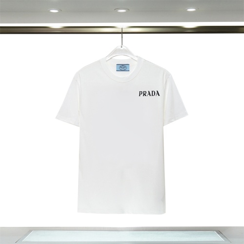 Prada T-Shirts Short Sleeved For Unisex #1069101