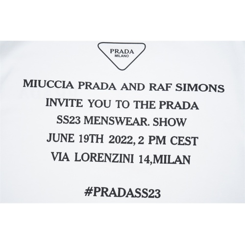 Replica Prada T-Shirts Short Sleeved For Unisex #1069101 $34.00 USD for Wholesale