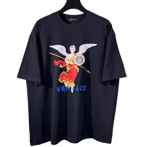 Versace T-Shirts Short Sleeved For Unisex #1069125 $42.00 USD, Wholesale Replica Versace T-Shirts