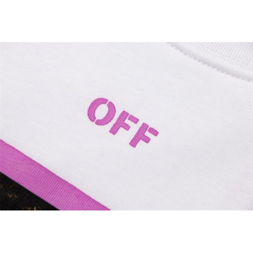 Replica Off-White T-Shirts Short Sleeved For Unisex #1069236 $42.00 USD for Wholesale