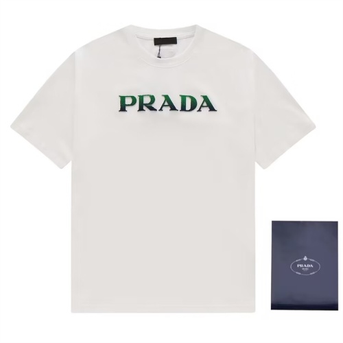 Prada T-Shirts Short Sleeved For Unisex #1069240