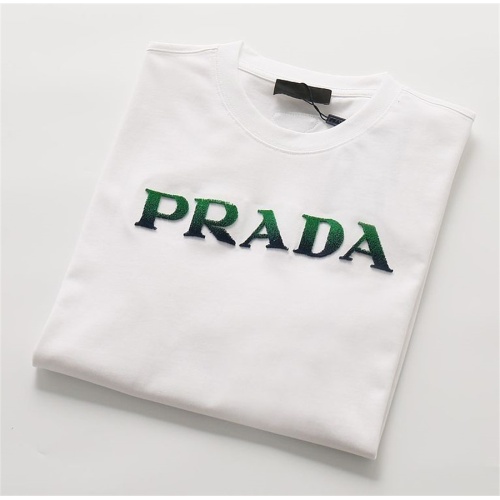 Replica Prada T-Shirts Short Sleeved For Unisex #1069240 $42.00 USD for Wholesale